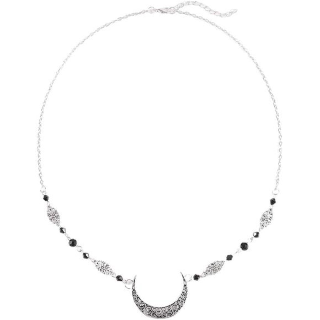 Boho Crescent Moon Head Chain Vintage Crystal Headpieces Hair Acessories